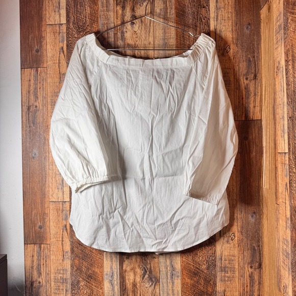 White House Black Market Tops - White House Black‎ Market Womens Off Shoulder Blouse Top Size M
